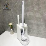 Toilet Brush Set - Long Handle Plastic Washing Cleaning Accessories