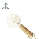 Cup Cleaning Brush - Eco-Friendly EVA Material Nature Bamboo Handle for Wine Glass