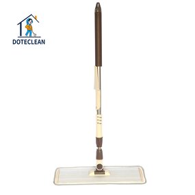 Floor Cleaner - 45cm Professional Aluminum Frame Swivel Microfiber Flat Mop