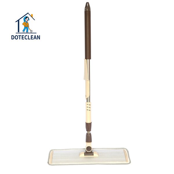 Floor Cleaner - 45cm Professional Aluminum Frame Swivel Microfiber Flat Mop