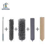 Furniture Cleaning Duster Set - Microfiber Telescopic Handle Replaceable Head