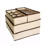 Storage Box - New Thickened Newly Upgraded Fabric Non Woven Grid