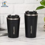 Vacuum Coffee Cup - 304 Stainless Steel Portable Water Bottle Mug for Business Gifts