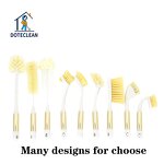 Kitchen Cleaning Brush - Multifunction PP+PET Material Golden-002
