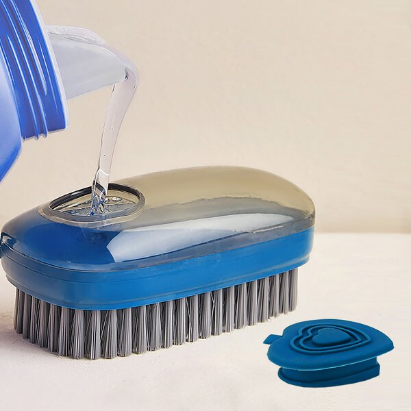 Laundry Cleaning Brush - Automatic Liquid Addition for Clothes Shoes 1pc/opp Bag