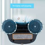 Floor Clean Sweeper - Household Cleaning Tool Hand-pushed Long Handle 360 Rotating