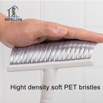 Broom and Dustpan Set - Plastic Household Cleaning Bristle and PET PP Materials