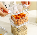 Plastic Jar Box - 2025 Hot-Selling Food Grade Transparent PET for Grains Cereals