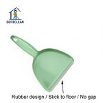 Mini Desktop Dustpan Set - Bristle with Brush Scrubber for Table Keyboard