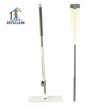 Flat Mop - Hand Free Easy Use Magic Self-washed with 2pc Microfiber Cloth