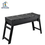 BBQ Barbecue Grills - Iron Oven Folding Portable Outdoor Garden Camping Party