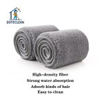 Floor Cleaner - 65cm Professional Aluminum Frame Dry Refill Flat Mop Telescopic