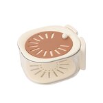 Plastic Drain Basket - Foldable Handle Kitchen Food Dehydration Storage Box