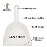 Table Cleaning Brush Set - Short Handle PET Material Broom Head Home Use