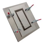 Paint Sample Frame - Stainless Steel Plate Film Specimen ABC Elastic Building