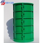 Test Mould - 160x320mm ABS Green High-quality