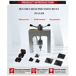 Concrete Adhesion Tester - Portable Digital Pull-off 5000N for Tile Bond