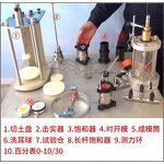 Soil Triaxial Tester - 1 Ton Strain Control Lightweight Testing Machine