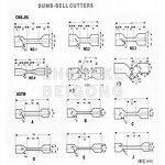 Rubber Dumbbells Fill Molds - High Quality Custom Circular Cutter Mold