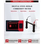 Steel Rebar Corrosion Meter - Professional Digital Tester Gauge