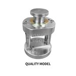 Mortar Cube Compression Device - Stainless Steel Cement Compression Jig