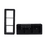 Concrete Cube Molds - 70x70x70mm Standard Plastic No Bottom Test