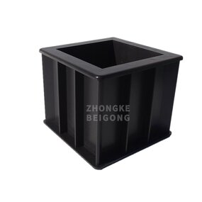 Concrete Cube Test Mould - ASTM Standard 100mm Plastic Cast Iron Steel