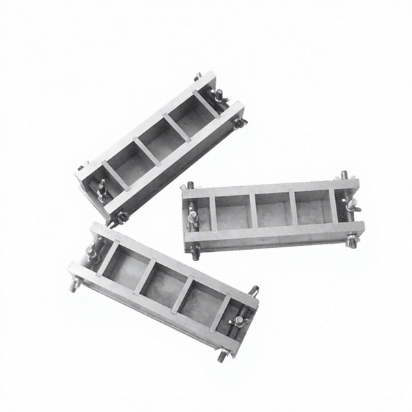 Cement Mortar Cube Test Mold - ASTM Standard Three Gang Moulding Machine