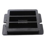 Cement Mould - 40x40x160mm Three Gang Prism Plastic 50pcs/box