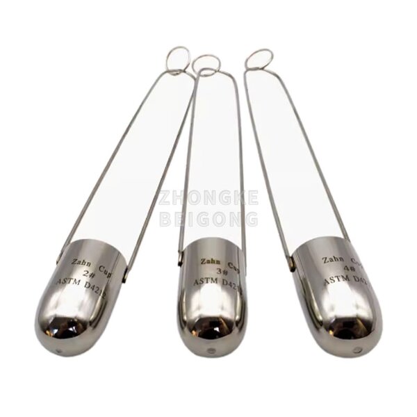 Viscosity Cup - Stainless Steel Immersion Zahn Viscometer Tester Flow Paint