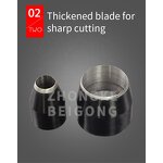 Rubber Dumbbells Fill Molds - High Quality Custom Circular Cutter Mold