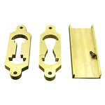 Asphalt Ductility Mold - Durable 8-shaped Brass Test Mold