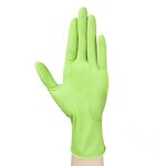 Disposable Nitrile Gloves - Green 100 Pcs Box