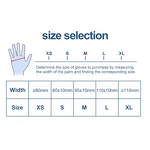 Disposable Nitrile Gloves - Purple 100 Pcs Box