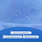 Disposable Lab Coats - Wholesale SMS Material with Knitted Sleeves