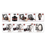 FM-102B Full Face Gas Mask