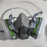 3200 Half Face Mask Respirator - with Filter for Dust & Spray Painting