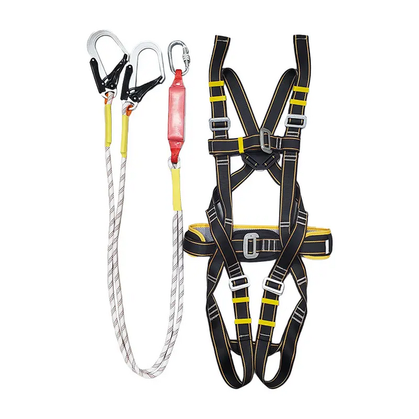 Climbing Safety Harness - Full Body with Dielectric Hooks