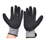 Safety Gloves Level 5 - New Design Anti Slip Oil & Gas Anti Impact
