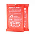 Fire Blanket - 430GSM Fiberglass 1.2m En1869 for Kitchen