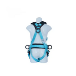Fall Protection Safety Harness - with Shock Absorbing Lanyard Hook