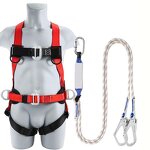 CE Fall Protection Harness - with Lanyard for Construction Work