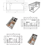 Container Housing Units - Underground Storage Flatpack Modern