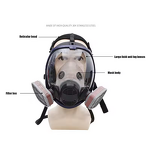 Chemical Safety Gas Mask - Filter Jy5006