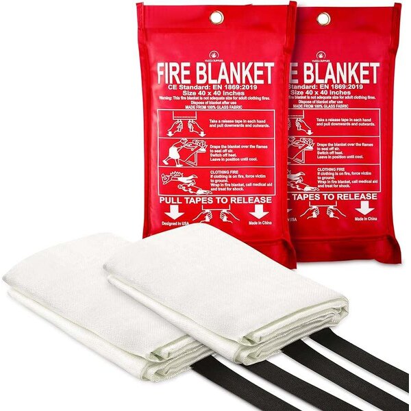 Fire Blanket - Fire Resistant for Car Safety