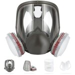 Gas Mask - Half Face and Full Face Dual Cartridge