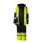 Safety Jacket Manufacturer - Customizable Thermal Reflective High Visibility ANSI Class 1 Orange Softshell