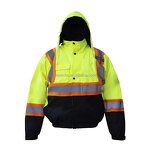 Safety Sweatshirt Manufacturer - High Visibility for Men Class 3 Reflective Zippered Hooded