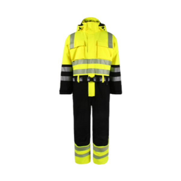 Work Wear Uniform Manufacturer - Flame Retardant Polyester Reflective Strip Water-Proof Emergency Jacket