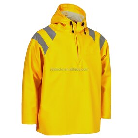 Raincoat Manufacturer - OEM Men's Polyester PU Windproof and Breathable 8000mm Waterproof Winter Outdoor